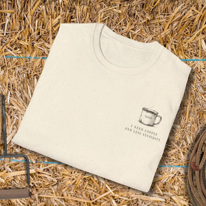 Latigo Cowboy Less Stupidity Tee T-Shirt