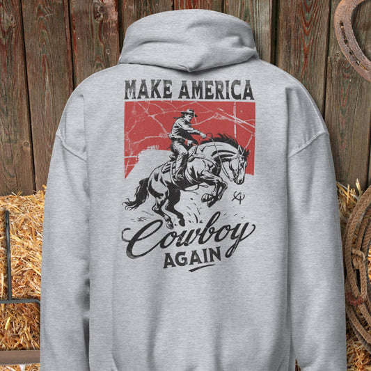 Latigo Cowboy Make America Hoodie S