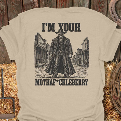 Latigo Cowboy Mothaf*ckleberry Tee T-Shirt S / Sand