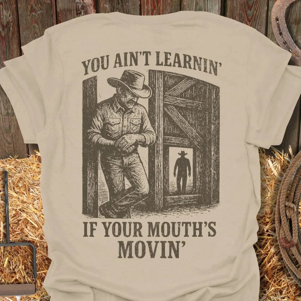 Latigo Cowboy Mouth Tee Sand / S