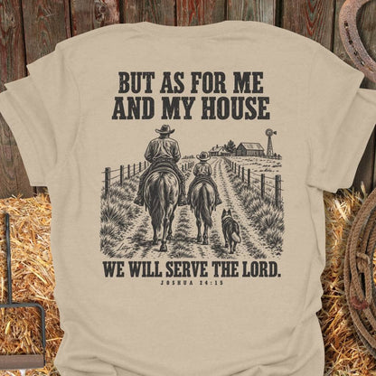 Latigo Cowboy My House Tee T-Shirt S / Sand