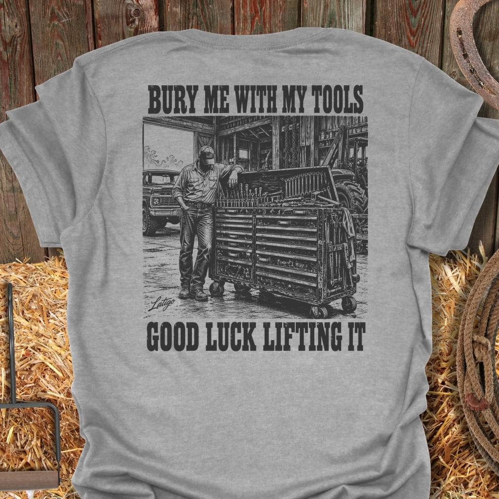Latigo Cowboy My Tools Tee T-Shirt S / Sport Grey