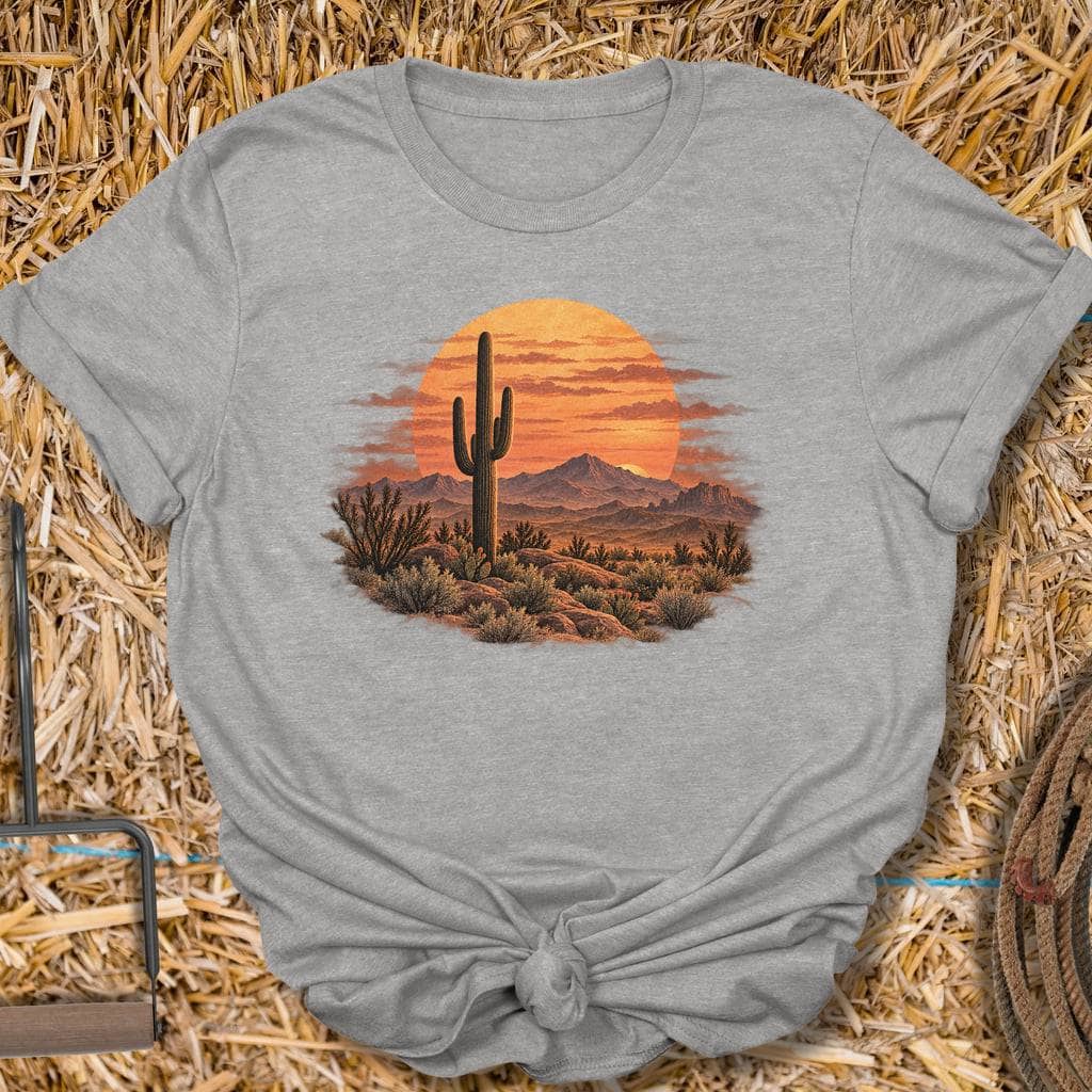 Latigo Cowboy Quiet Time Tee T-Shirt S / Sport Grey