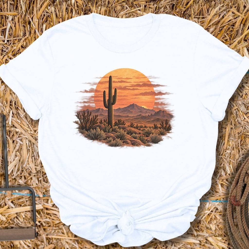 Latigo Cowboy Quiet Time Tee T-Shirt S / White