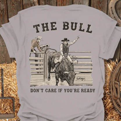 Latigo Cowboy Ready  Tee Ice Grey / S