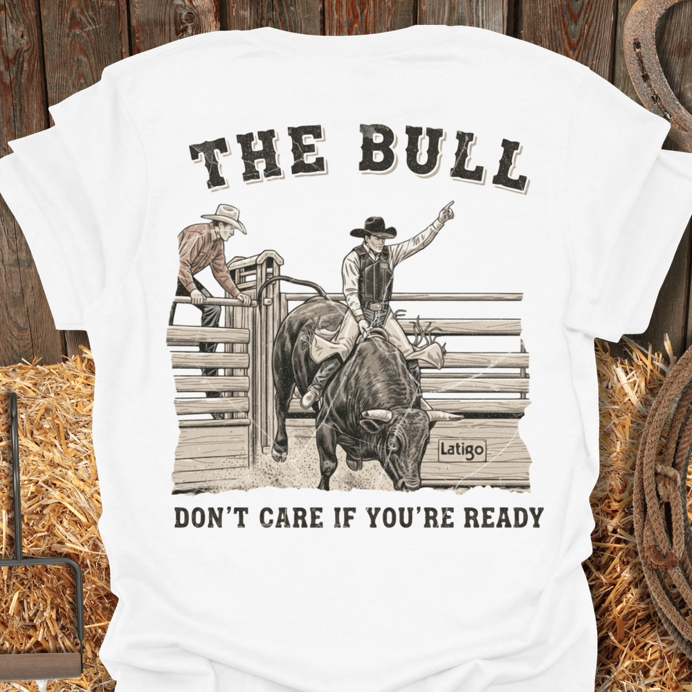 Latigo Cowboy Ready  Tee White / S