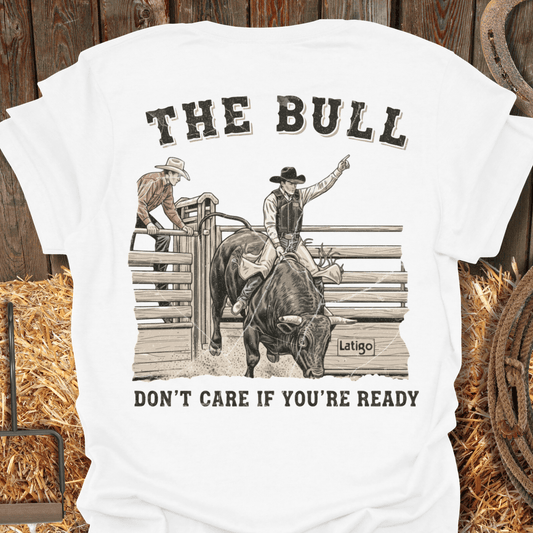Latigo Cowboy Ready  Tee White / S