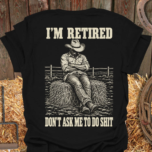 Latigo Cowboy Retired Tee T-Shirt Black / S
