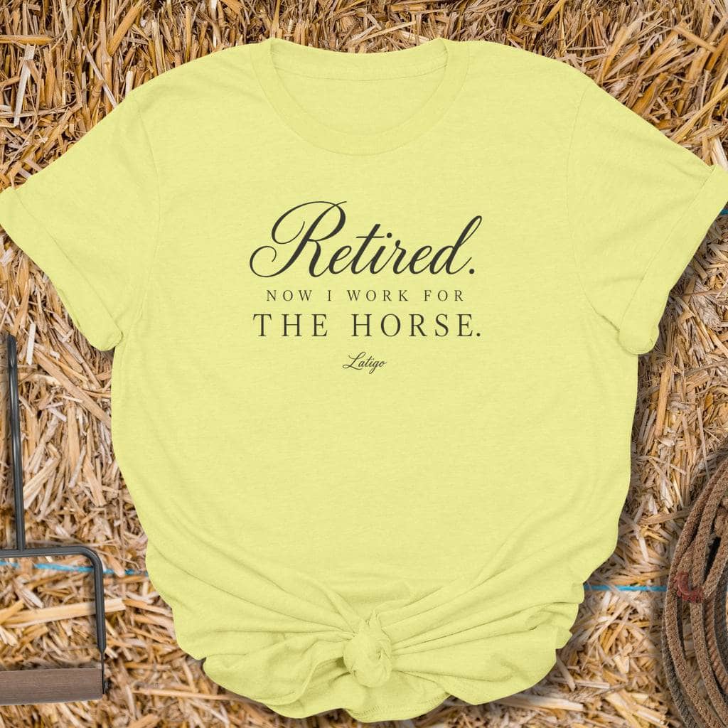 Latigo Cowboy Retired Tee T-Shirt S / Cornsilk