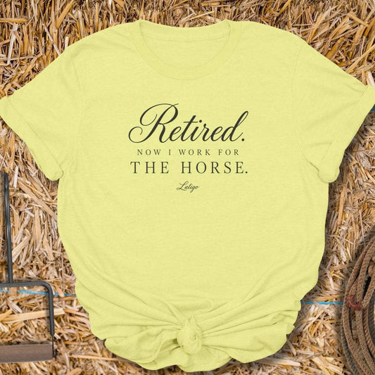 Latigo Cowboy Retired Tee T-Shirt S / Cornsilk