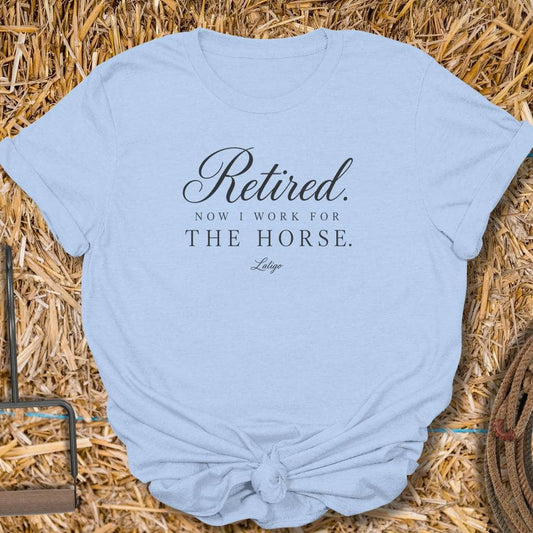 Latigo Cowboy Retired Tee T-Shirt S / Light Blue