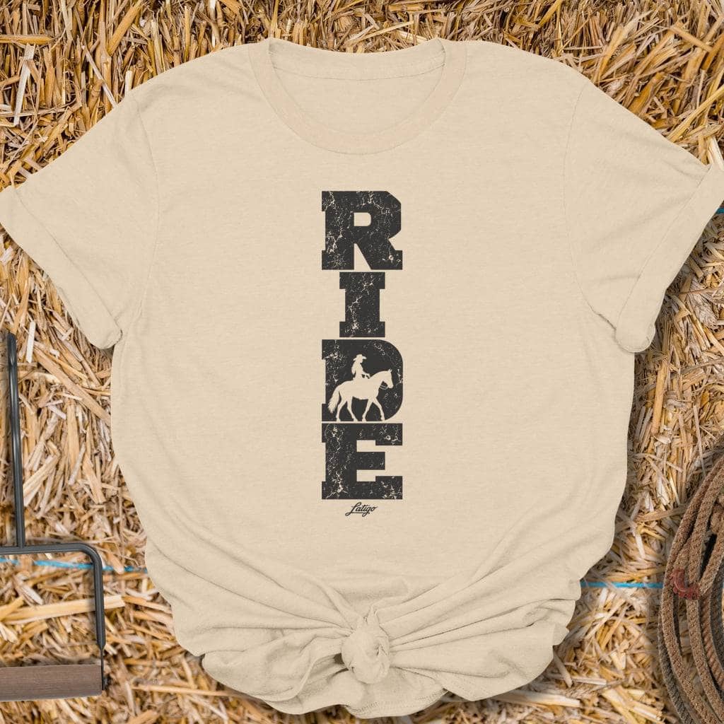Latigo Cowboy Ride Tee T-Shirt S / Sand