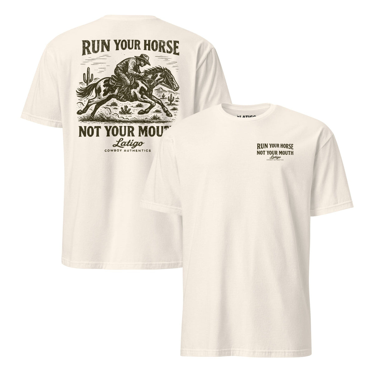 Latigo Cowboy Run Tee