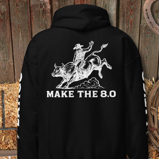 Latigo Cowboy Sponsored Hoodie Black / S