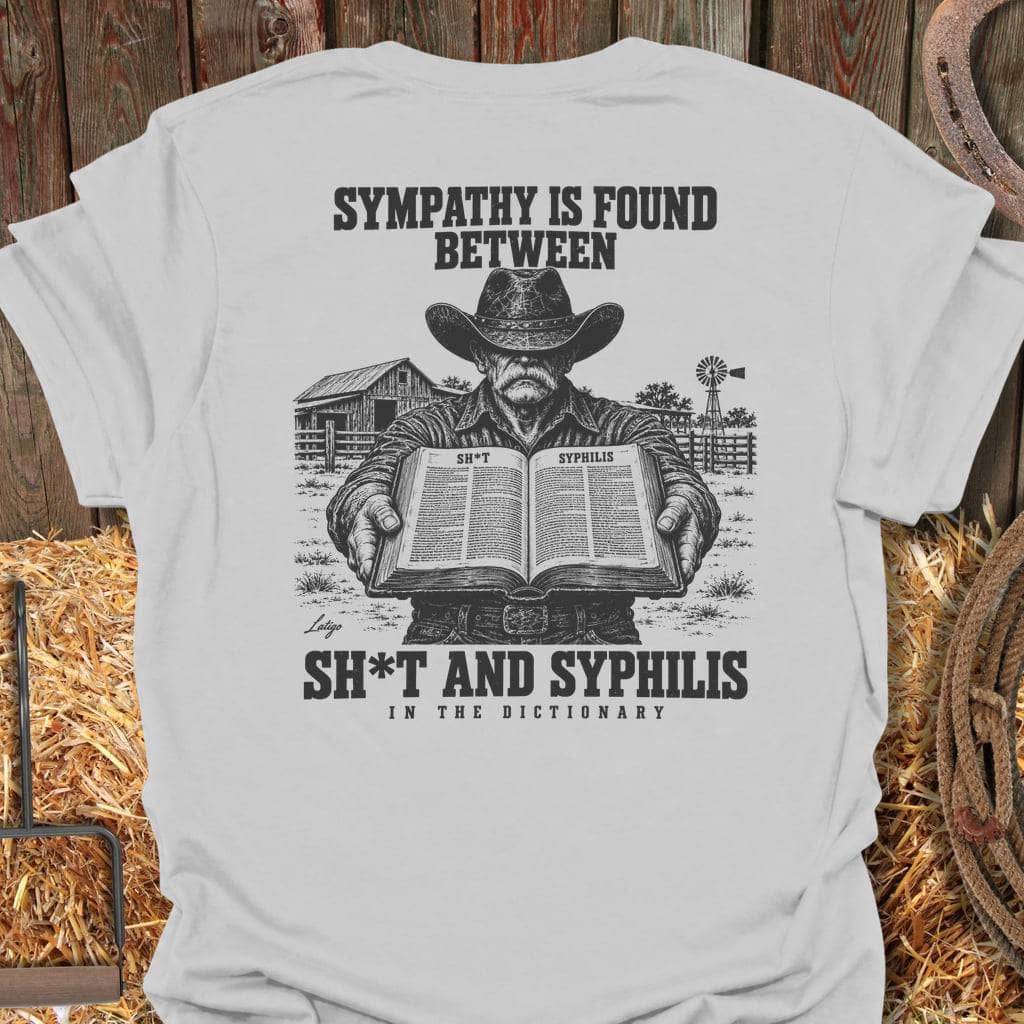 Latigo Cowboy Sympathy Tee T-Shirt S / Ice Grey