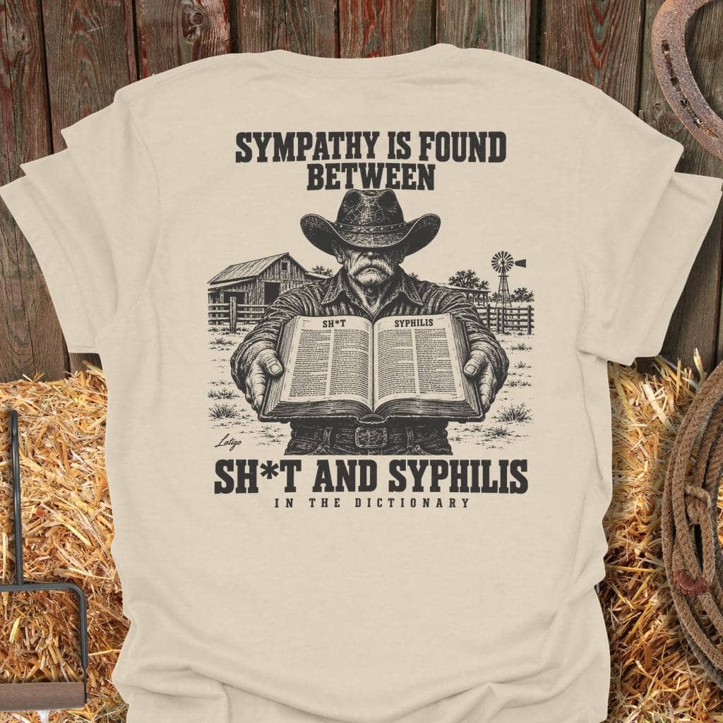 Latigo Cowboy Sympathy Tee T-Shirt S / Natural