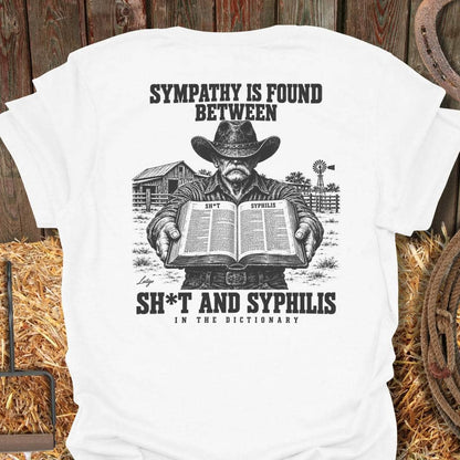Latigo Cowboy Sympathy Tee T-Shirt S / White