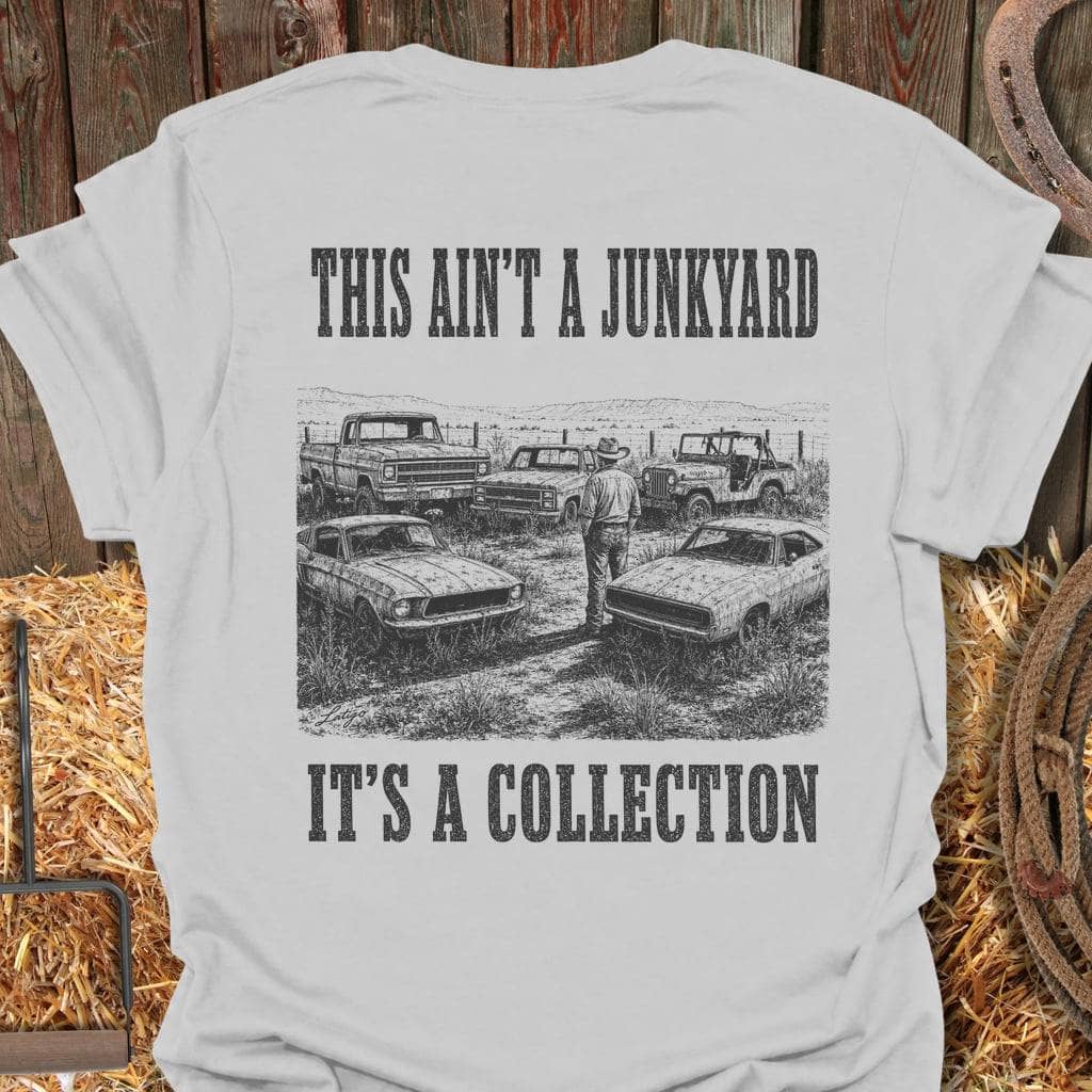 Latigo Cowboy The Collection Tee T-Shirt Ice Grey / S