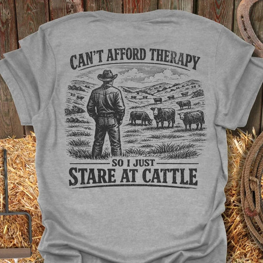 Latigo Cowboy Therapy Tee T-Shirt Sport Grey / S
