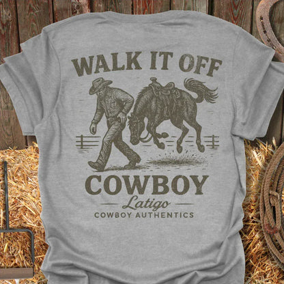 Latigo Cowboy Walk It Off Tee Sport Grey / S