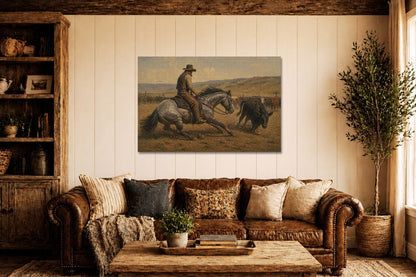 Printify Canvas 36″ x 24″ (Horizontal) / 1.25" CUTTIN Latigo Original - Fine Art Canvas Print
