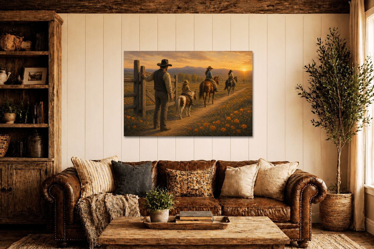 Printify Canvas 36″ x 24″ (Horizontal) / 1.25" SEASONS Latigo Original - Fine Art Canvas Print
