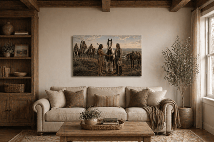Printify Canvas 36″ x 24″ (Horizontal) / 1.25" THE DEAL Latigo Original - Fine Art Canvas Print