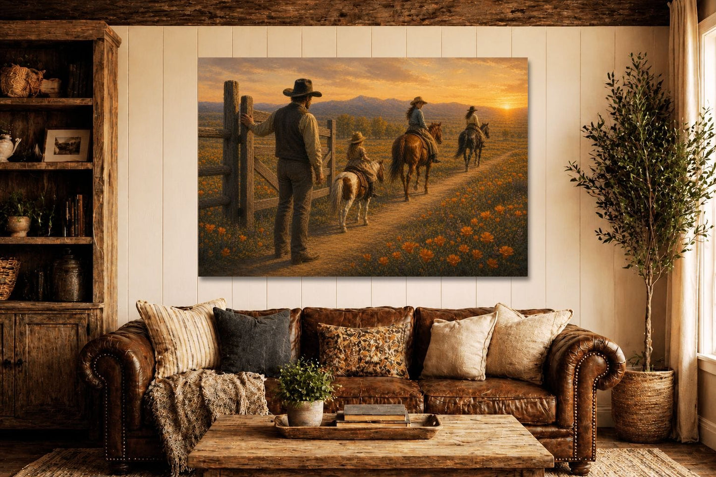 Printify Canvas 60" x 40" (Horizontal) / 1.25" SEASONS Latigo Original - Fine Art Canvas Print