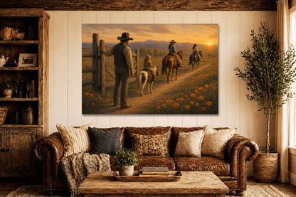 Printify Canvas 60" x 40" (Horizontal) / 1.25" SEASONS Latigo Original - Fine Art Canvas Print
