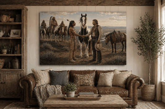 Printify Canvas 60" x 40" (Horizontal) / 1.25" THE DEAL Latigo Original - Fine Art Canvas Print