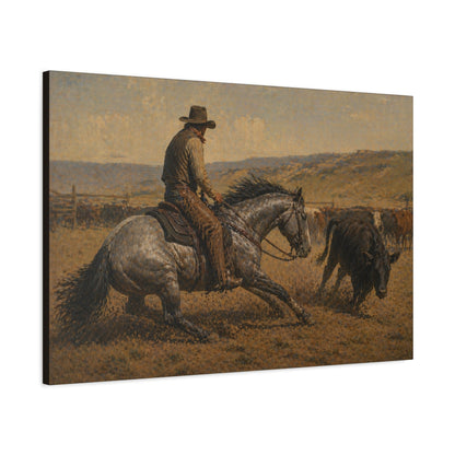 Printify Canvas CUTTIN Latigo Original - Fine Art Canvas Print
