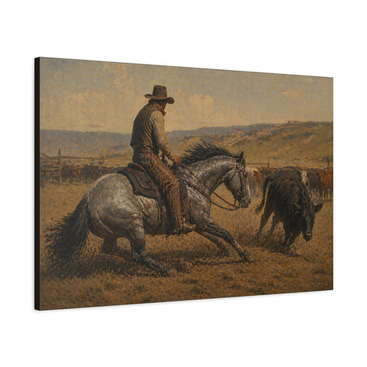 Printify Canvas CUTTIN Latigo Original - Fine Art Canvas Print