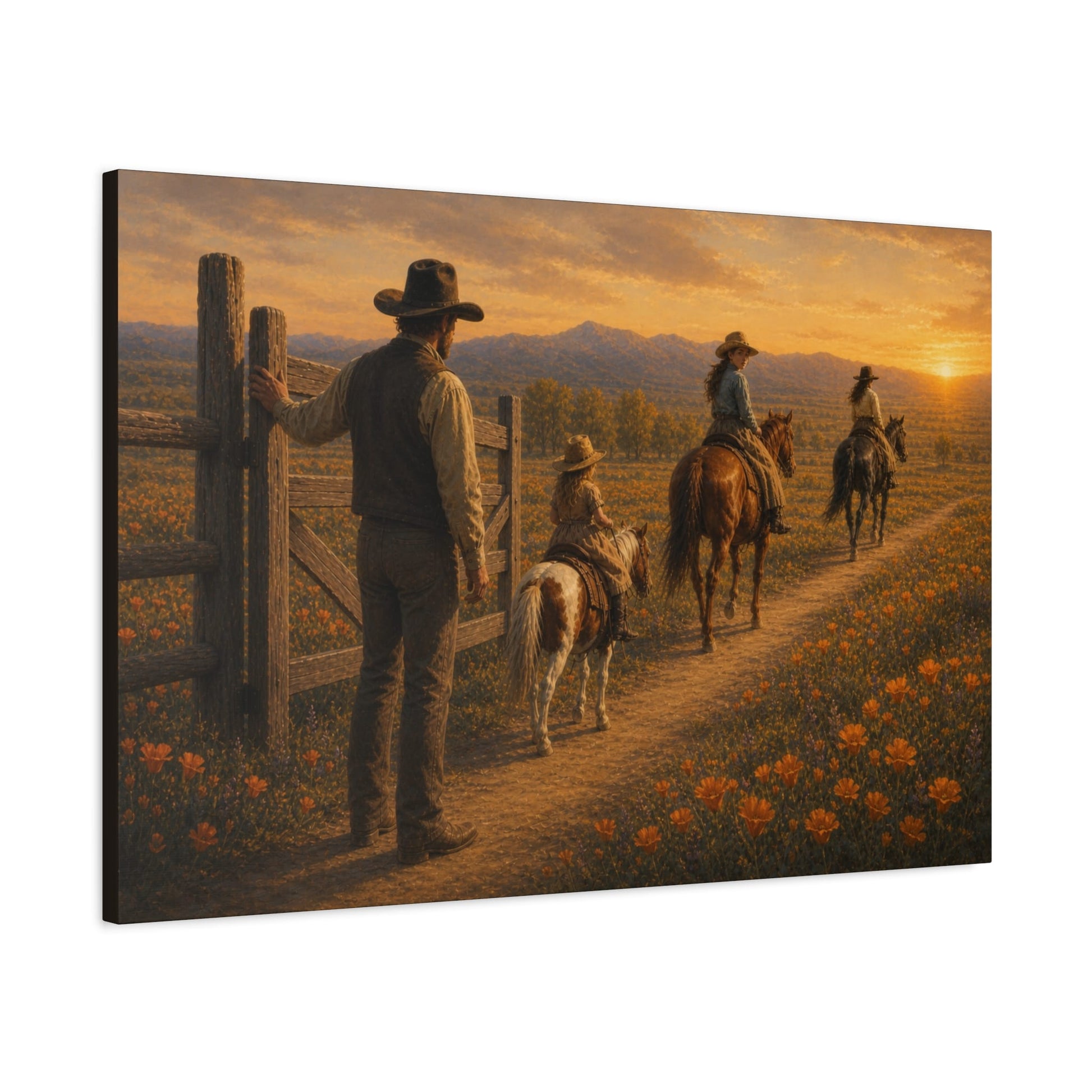 Printify Canvas SEASONS Latigo Original - Fine Art Canvas Print