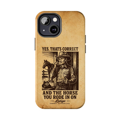 Printify Phone Case Correct Tough iPhone Case