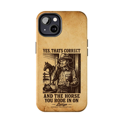 Printify Phone Case Correct Tough iPhone Case