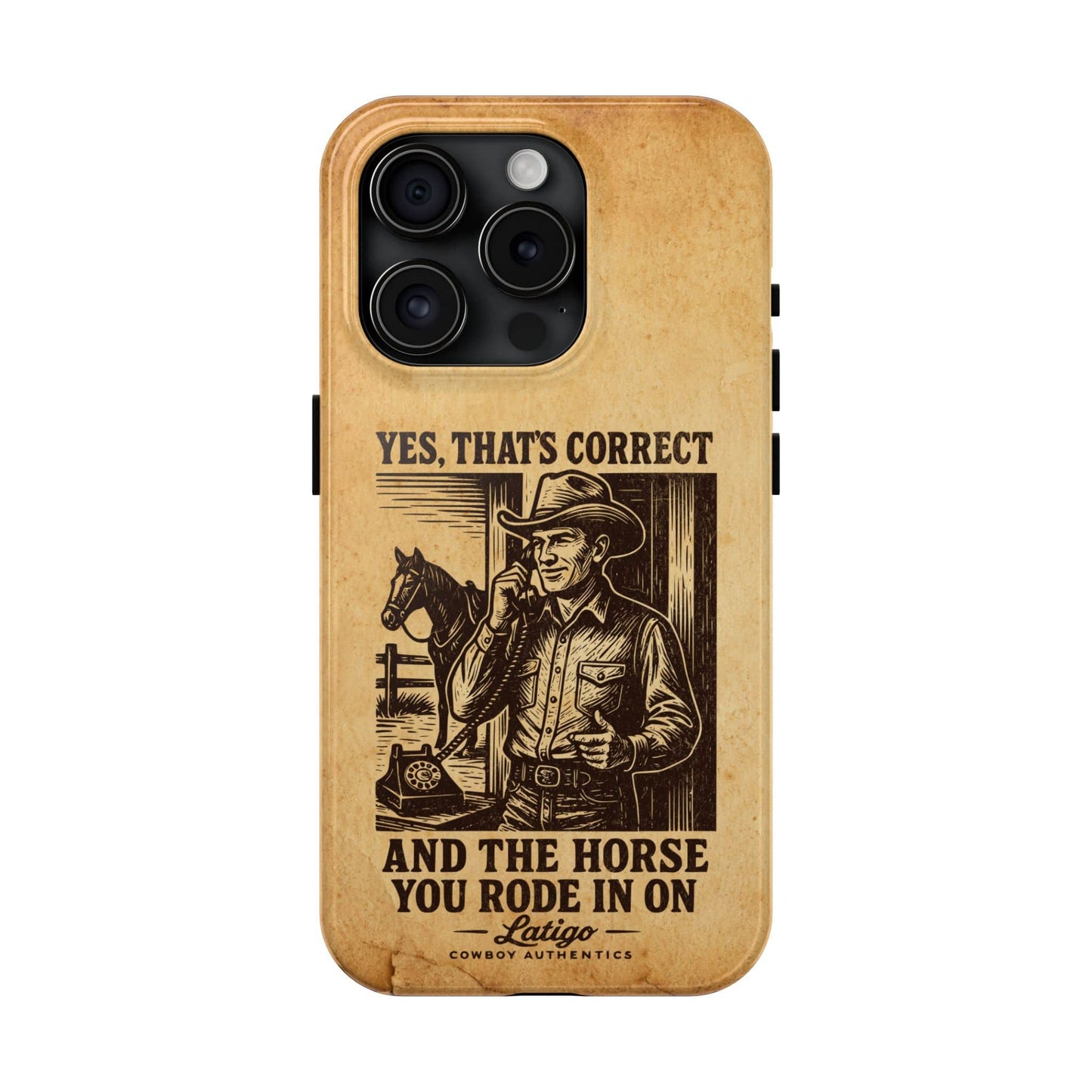 Printify Phone Case iPhone 15 Pro Correct Tough iPhone Case