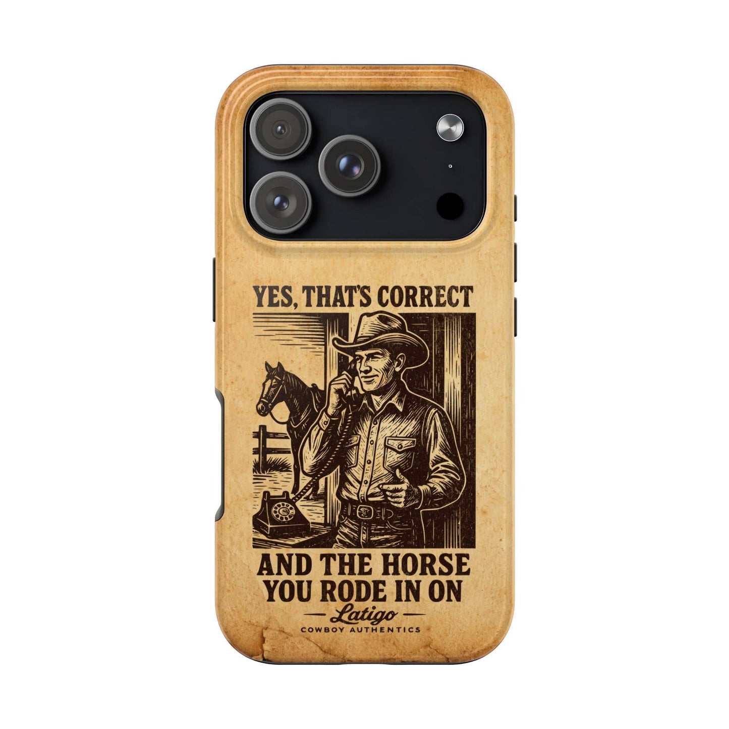 Printify Phone Case iPhone 17 Pro Correct Tough iPhone Case