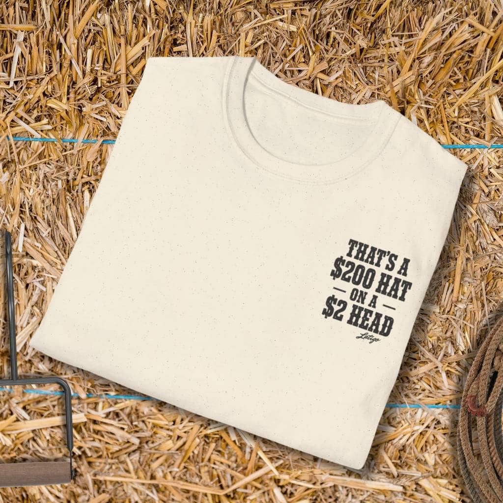 Printify T-Shirt $200 Hat Tee