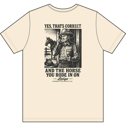 Printify T-Shirt 4XL / Natural Big Dog, That is Correct Tee