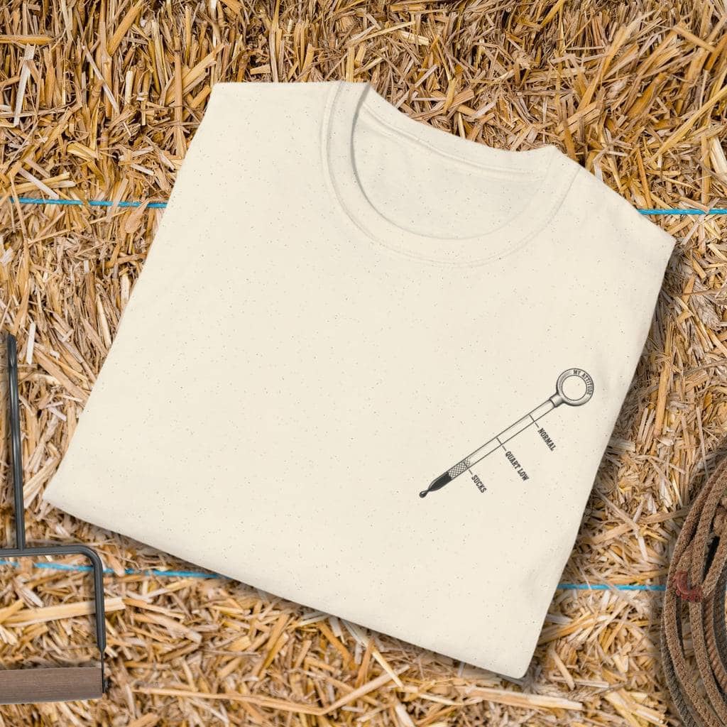 Printify T-Shirt Attitude Check Tee