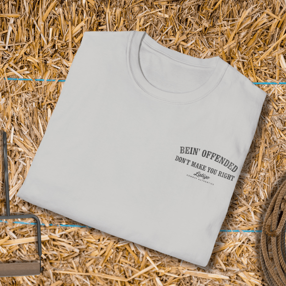 Printify T-Shirt Bein' Offended Tee