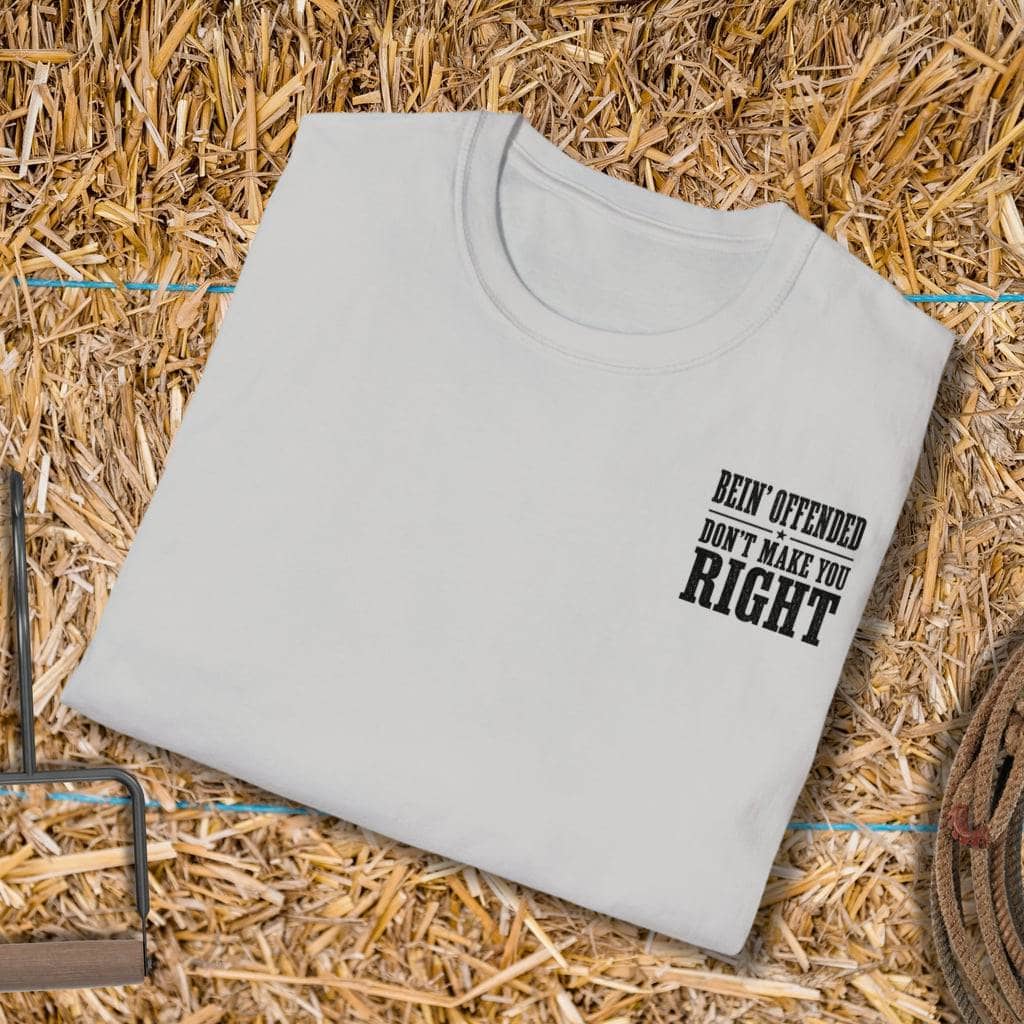 Printify T-Shirt Bein' Offended Tee