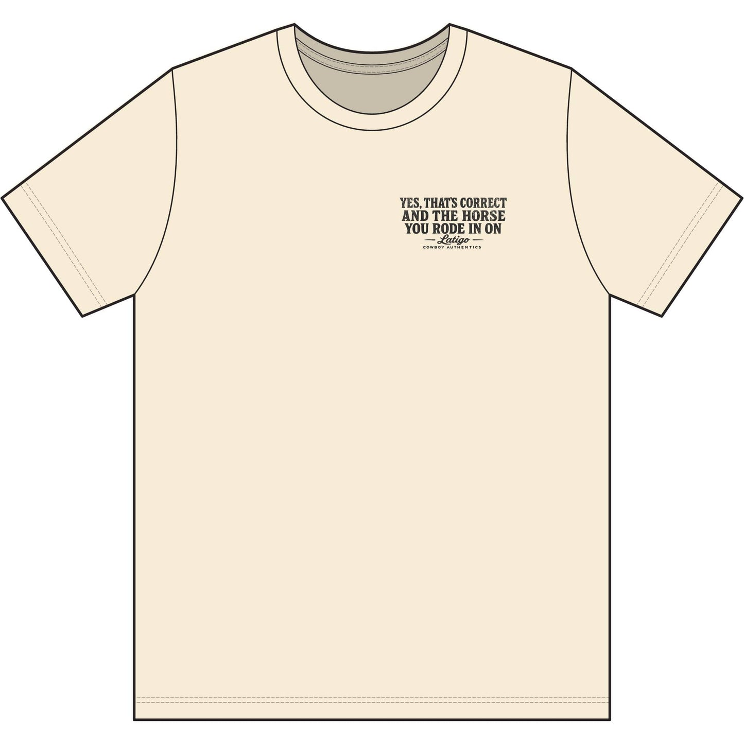 Printify T-Shirt Big Dog, That is Correct Tee