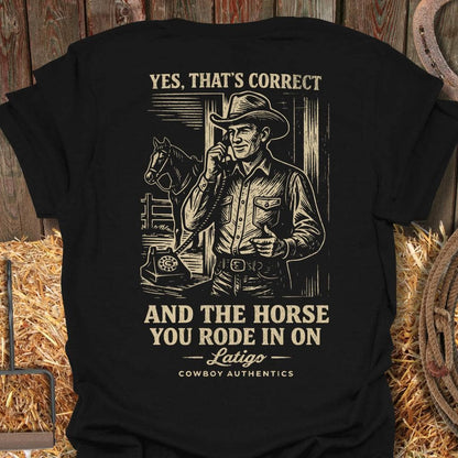 Printify T-Shirt Black / 4XL Correct Dark Big Country Tee