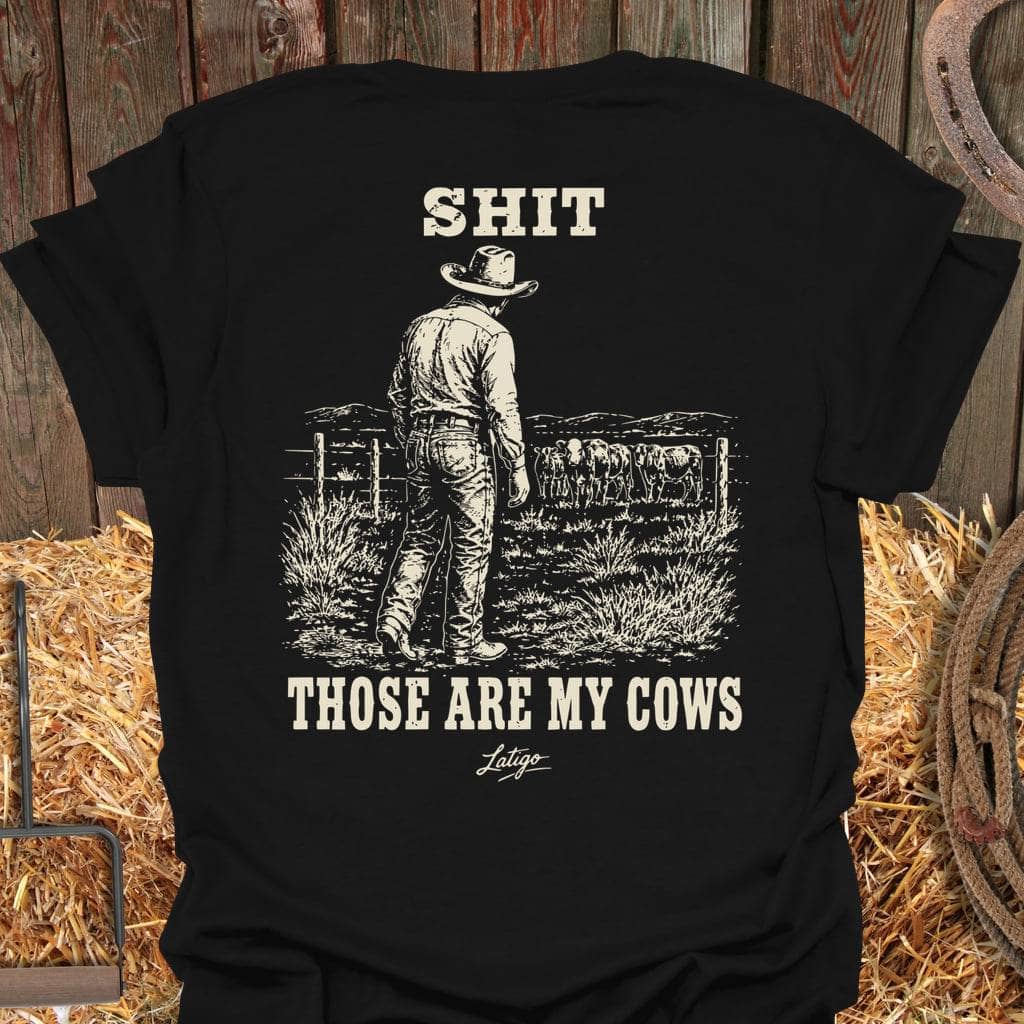Printify T-Shirt Black / 4XL My Cows Big Country Tee