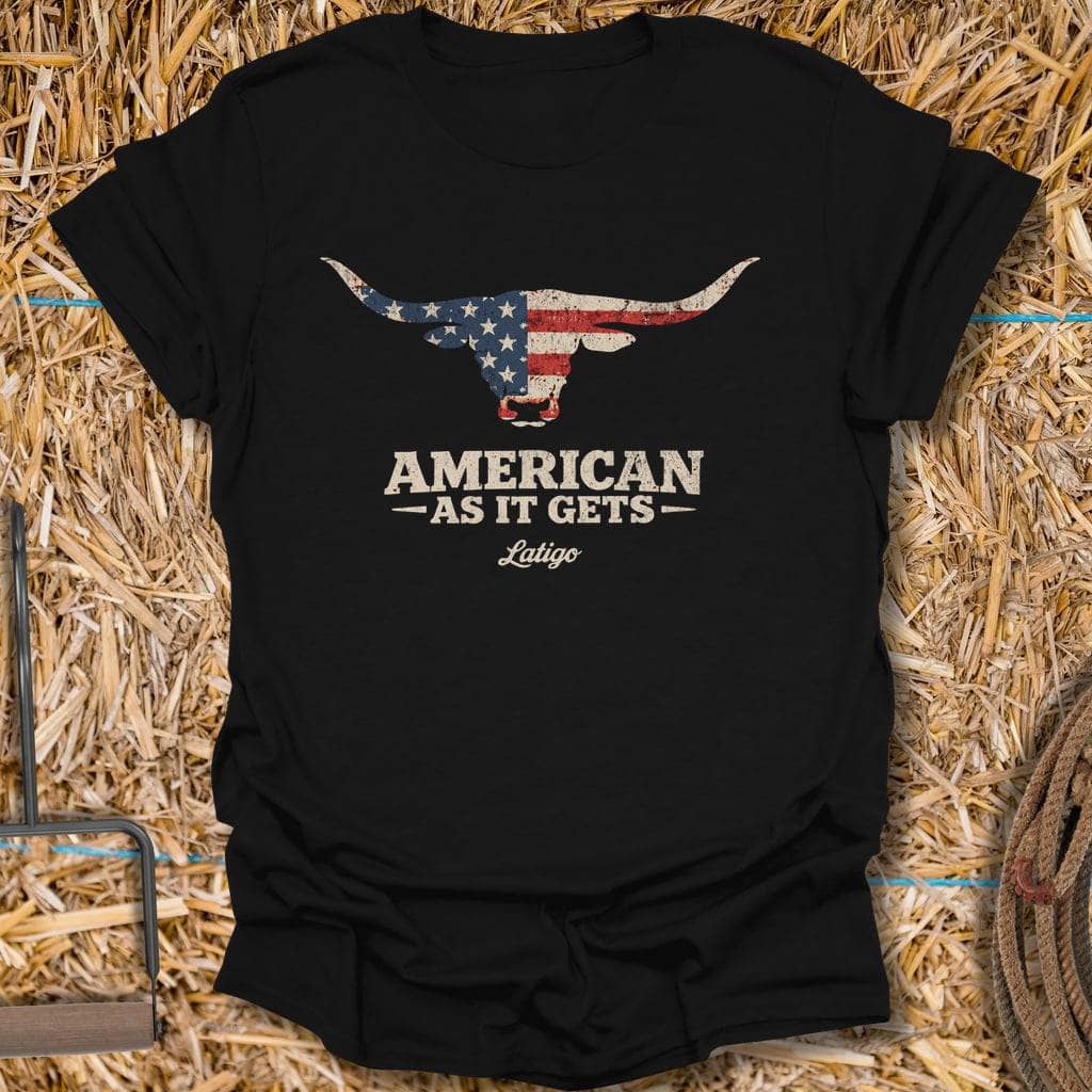 Printify T-Shirt Black / 4XL Unapologetically American Big Country Tee