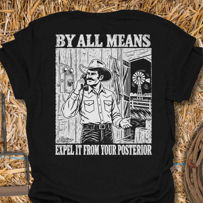 Printify T-Shirt Black / S Blow It Out Tee