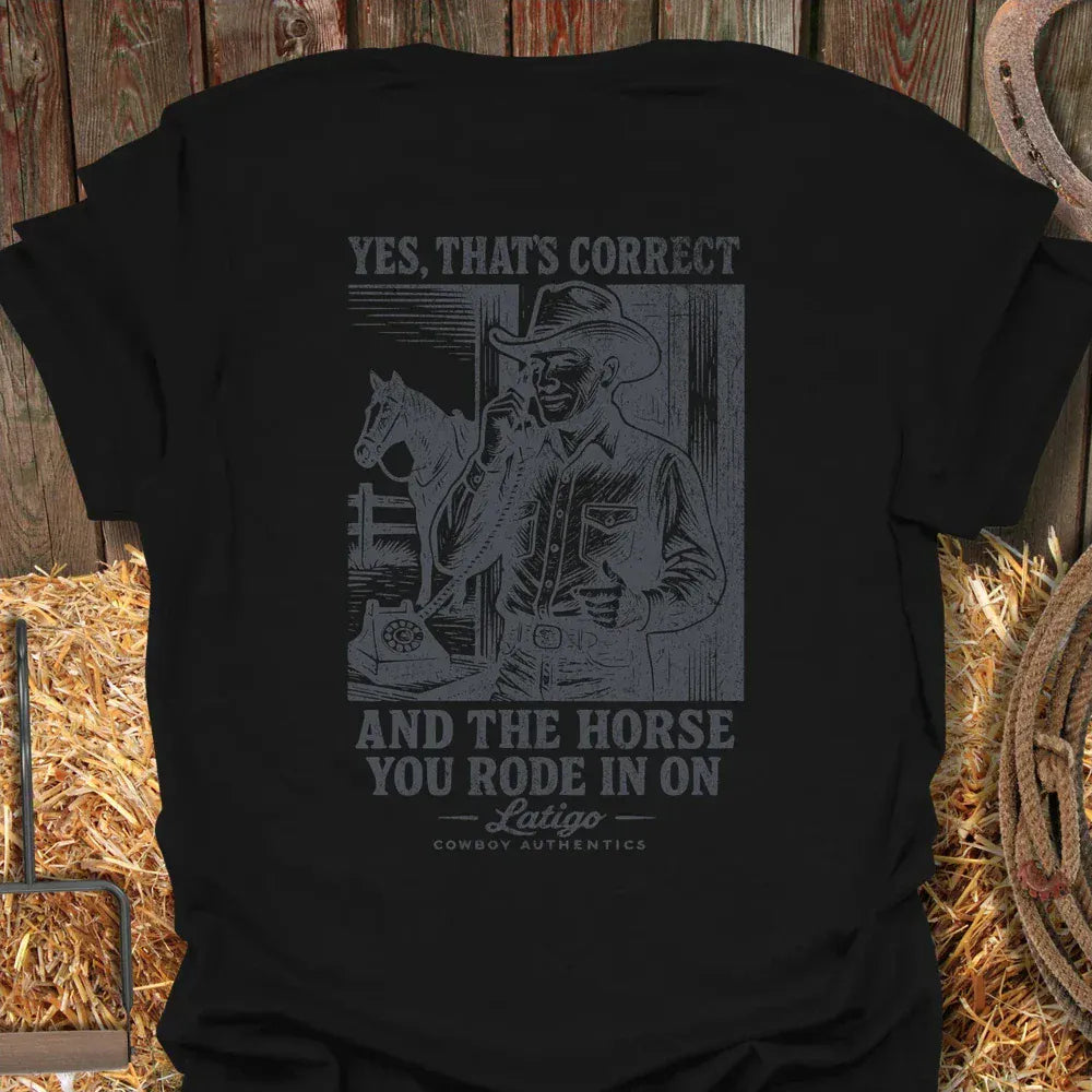 Printify T-Shirt Black / S Correct Tee