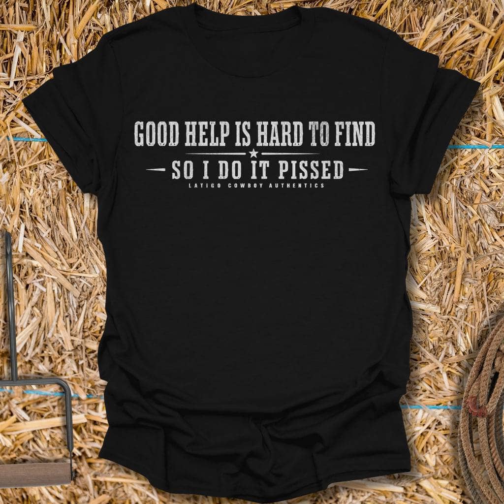 Printify T-Shirt Black / S Do It Pissed Tee
