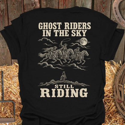Printify T-Shirt Black / S Ghost Riders Tee